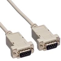 VALUE D-SUB9 kabel RS232 M/M, 1,8 m - thumbnail