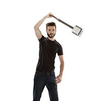 Thor Marvel Legends Articulated Electronic Hammer Mjolnir - thumbnail