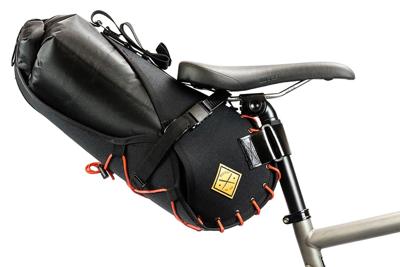 Restrap 8L Zadeltas - Zwart/Oranje Restrap 8L Zadeltas - Zwart/Oranje