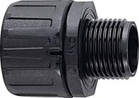HellermannTyton 166-21009 HG67-S-M63-PA66-BK Slangbevestiging Zwart Recht 1 stuk(s) - thumbnail