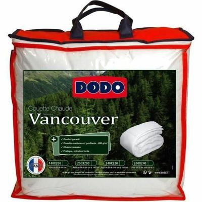 Dekbed DODO Vancouver Wit 400 g /m² 220 x 240 cm