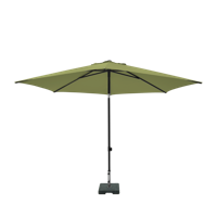 Madison parasol mykanos 250 cm groen - thumbnail