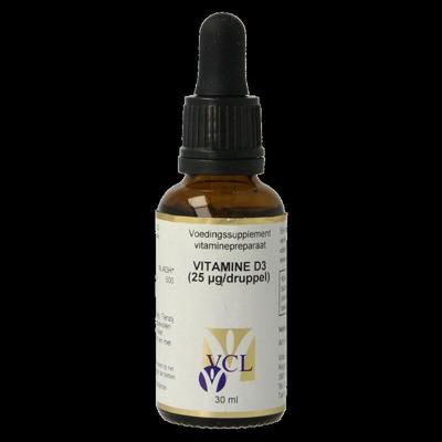Vitamine D3 25mcg druppels 30 Milliliter Vitamine D3 25mcg druppels 30 Milliliter