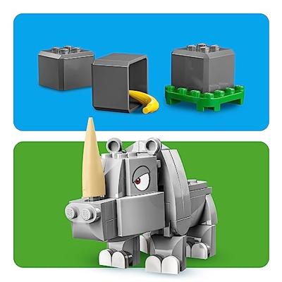 71420 Lego Mario Uitbreidingsset: Rambi De Neushoorn 71420 Lego Mario Uitbreidingsset: Rambi De Neushoorn