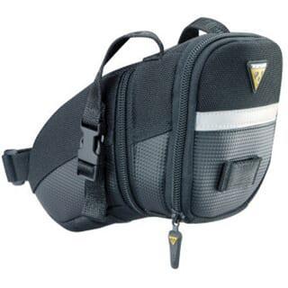 Topeak zadeltas aero wedge pack medium - zwart