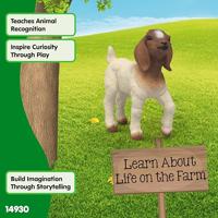 Schleich 14930 Boer Geit Jong - thumbnail