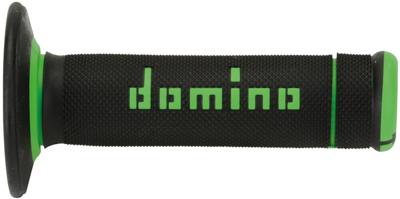 Domino griffgummi "a190" rubber grip a190 sw/gn 118mm closed Domino griffgummi "a190" rubber grip a190 sw/gn 118mm closed