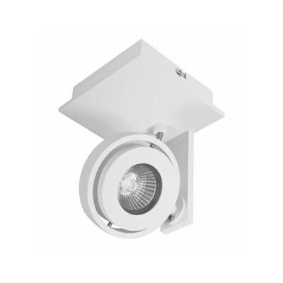 Artdelight 1-lichts opbouwspotMeist wit - PL MEIST1-B WIT