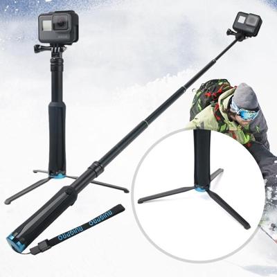 Draagbare opvouwbare statief houder Selfie Monopod Stick voor GoPro HERO 6/5 sessie /5 /4 sessie /4 /3+/3 /2 /1, Xiaoyi Sport camera's, lengte: 23,5 Draagbare opvouwbare statief houder Selfie Monopod Stick voor GoPro HERO 6/5 sessie /5 /4 sessie /4 /3+/3 /2 /1, Xiaoyi Sport camera's, lengte: 23,5