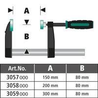 Wolfcraft Schroefklem | SC | 200mm | 1 stuk - 3058000 - thumbnail