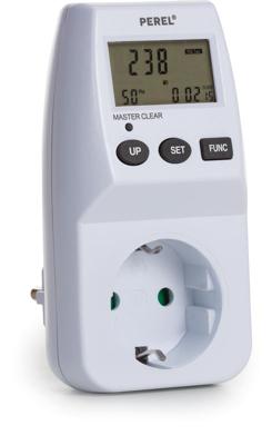 Energiemeter 230V - 16A Perel E305EM5-G Energiemeter 230V - 16A Perel E305EM5-G