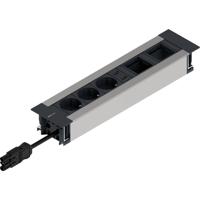 IB Connect 66203070/3 Bureaustekkerdoos 1 stuks Grijs Randaarde stekker - thumbnail