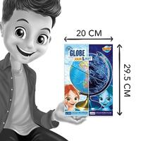 Wereldbol Dag & nacht BUKI blauw - thumbnail