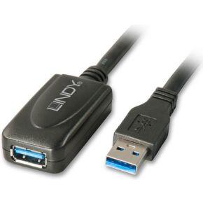 USB-kabel LINDY 43155 Zwart 5 m