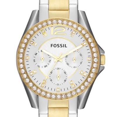 Fossil &apos;Riley&apos; Dameshorloge