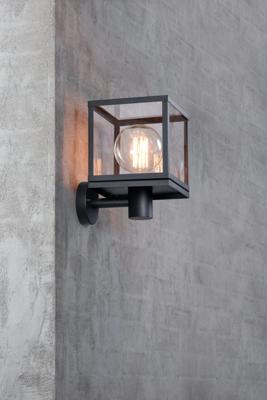 Nordlux Wandlamp Dalton E27 zwart IP44 - 4800902