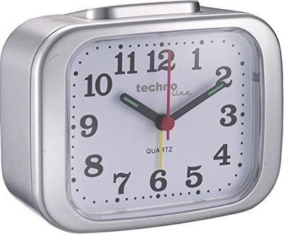 Techno Line Model XL silber Wekker Kwarts Zilver Alarmtijden 1 1 timertijd