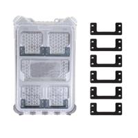 StealthMounts OM-CL-BLK-6 Cleat 'n' Feet schoenplaatjes | Zwart | 6 stuks - OM-CL-BLK-6 - thumbnail