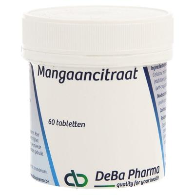 DeBa Pharma Mangaancitraat 60 Tabletten