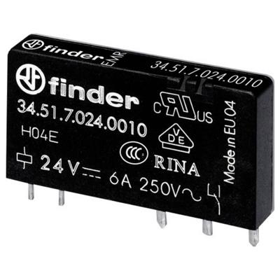 Finder 40.52.8.230.4000 Relais 250 V/AC, 400 V/AC 1 stuk(s)