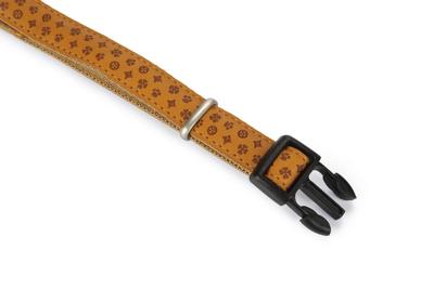 Macleather Halsband Bruin 35-50x2cm