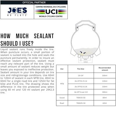 Joe&apos;s No Flats - road leader sealant 120ml - thumbnail