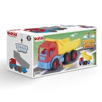 Dolu 7016 Grote Vrachtwagen Rood/Geel - thumbnail
