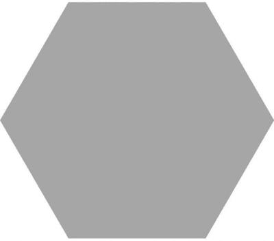 Hexagon Timeless Grey mat 15x17 Hexagon Timeless Grey mat 15x17
