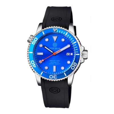 MASTER 1000 AUTOMATIC DIVER - BLUE BEZEL- BLUE DIAL BLACK STRAP