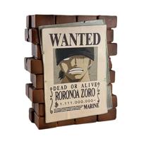 One Piece Coin Bank Zoro Wanted - thumbnail