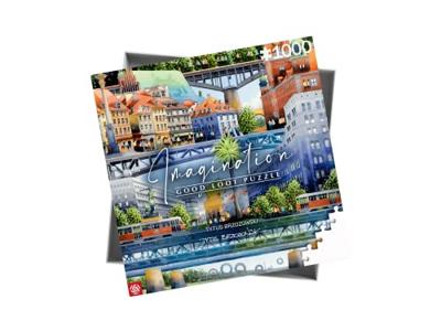 Good Loot Verbeeldingspuzzel: Tytus Brzozowski Warschau Bruggen (1000 elementen)