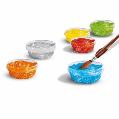 SES plakkaatverf Glitter junior acryl 6-delig SES plakkaatverf Glitter junior acryl 6-delig