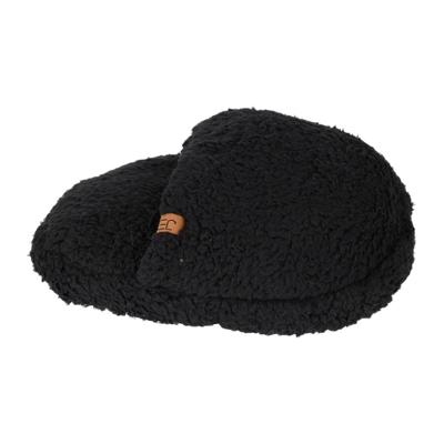 JENS Living Teddy Voetenwarmer - Warme voeten - Zwart