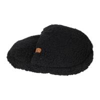 JENS Living Teddy Voetenwarmer - Warme voeten - Zwart - thumbnail