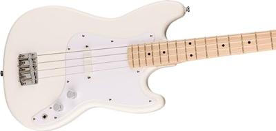 Squier Sonic Bronco Bass MN Arctic White elektrische basgitaar