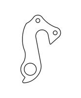 Union derailleurpad gh-072 met schroefset m4x0.7 - thumbnail