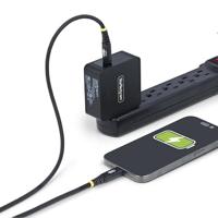 StarTech.com 1m USB-C Laadkabel, 240W (5A) PD EPR, Dual-Layer Siliconen/Gevlochten Mantel, USB 2.0 Laptop Oplaadkabel, USB-IF - thumbnail