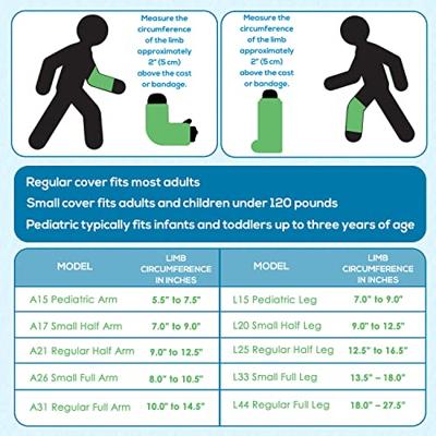 AquaShield ASL15 Waterdichte Beschermhoes Been <3jr