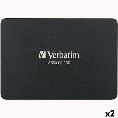 Hard Drive Verbatim VI550 S3 2,5" 256 GB Hard Drive Verbatim VI550 S3 2,5" 256 GB