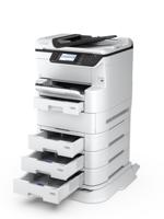 WorkForce Pro WF-C878RDTWFC EPP - Multifunctionele printer - kleur - inktjet - A3 (297 x 420 mm) (origineel) - A3 (doorsnede) - maximaal 22 ppm LED - thumbnail