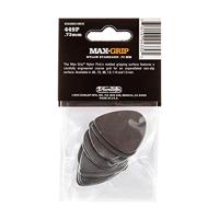 Dunlop 449P073 Max-Grip Nylon Standard Pick 0.73 mm plectrum set 12 stuks - thumbnail