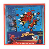 Disney Legpuzzel kaart spidey met kaart en envelop - thumbnail