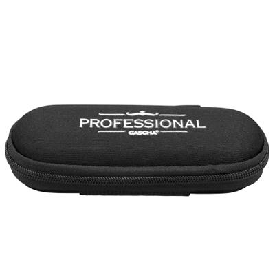 Cascha HH 1610 Professional Blues Harmonica Set (DE/EN/FR/ES) met lesboek
