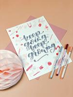STABILO Pen 68 brush, premium brush viltstift, aarde groen, per stuk - thumbnail