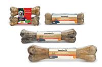 Beeztees gevuld kauwbot met pens hondensnack 2 x 10 cm - thumbnail