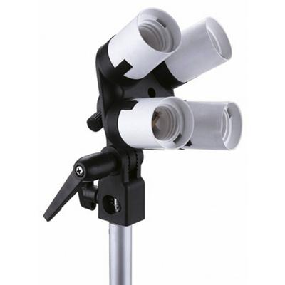 Falcon eyes lamphouder lh-4e27ls 4 x e27 met tilting bracket