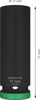 Bosch Accessories 2608003049 2608003049 Zeskant Verwisselbare kop Vierkant Bosch Accessories 2608003049 2608003049 Zeskant Verwisselbare kop Vierkant