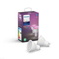 Philips Hue Wit & Color Ambiance 2-Pack GU10 - thumbnail