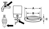Cornat Dichting Dienstkraan 1/2 17Mm (2St) - TEC380215 - thumbnail
