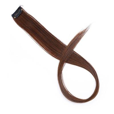 10 stuks chemische Fiber pruik één-stap gradiënt kleur één kaart pruik gespannen lengte: 24inches (33 #)